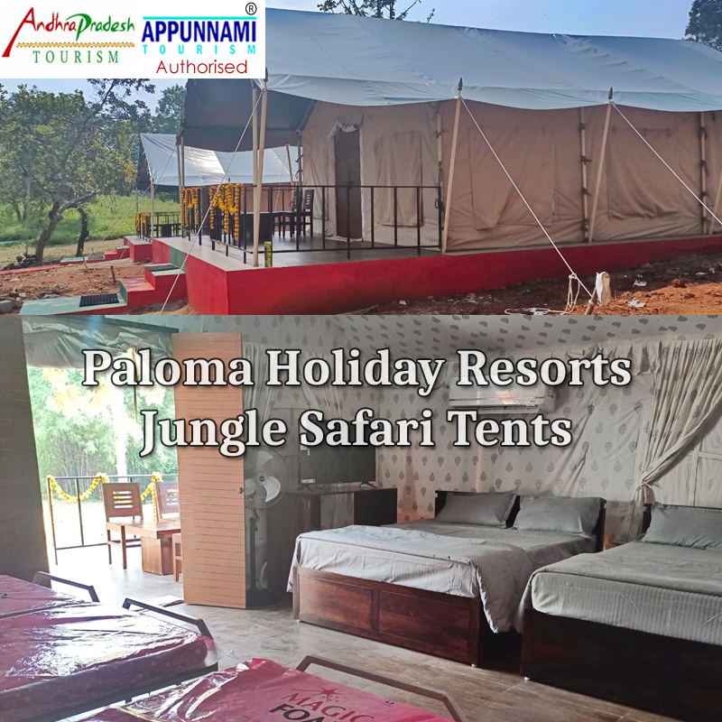 Paloma Holiday Resorts Jungle Safari Tents in Maredumilli